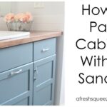 How to Paint Kitchen Cabinets Without Sanding?