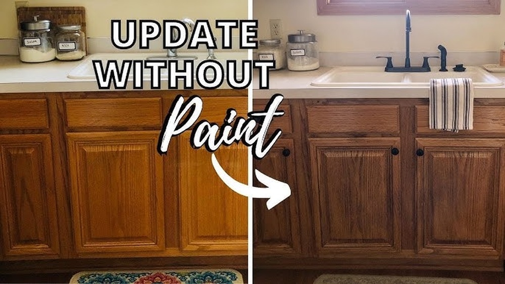 How to Restain Kitchen Cabinets?